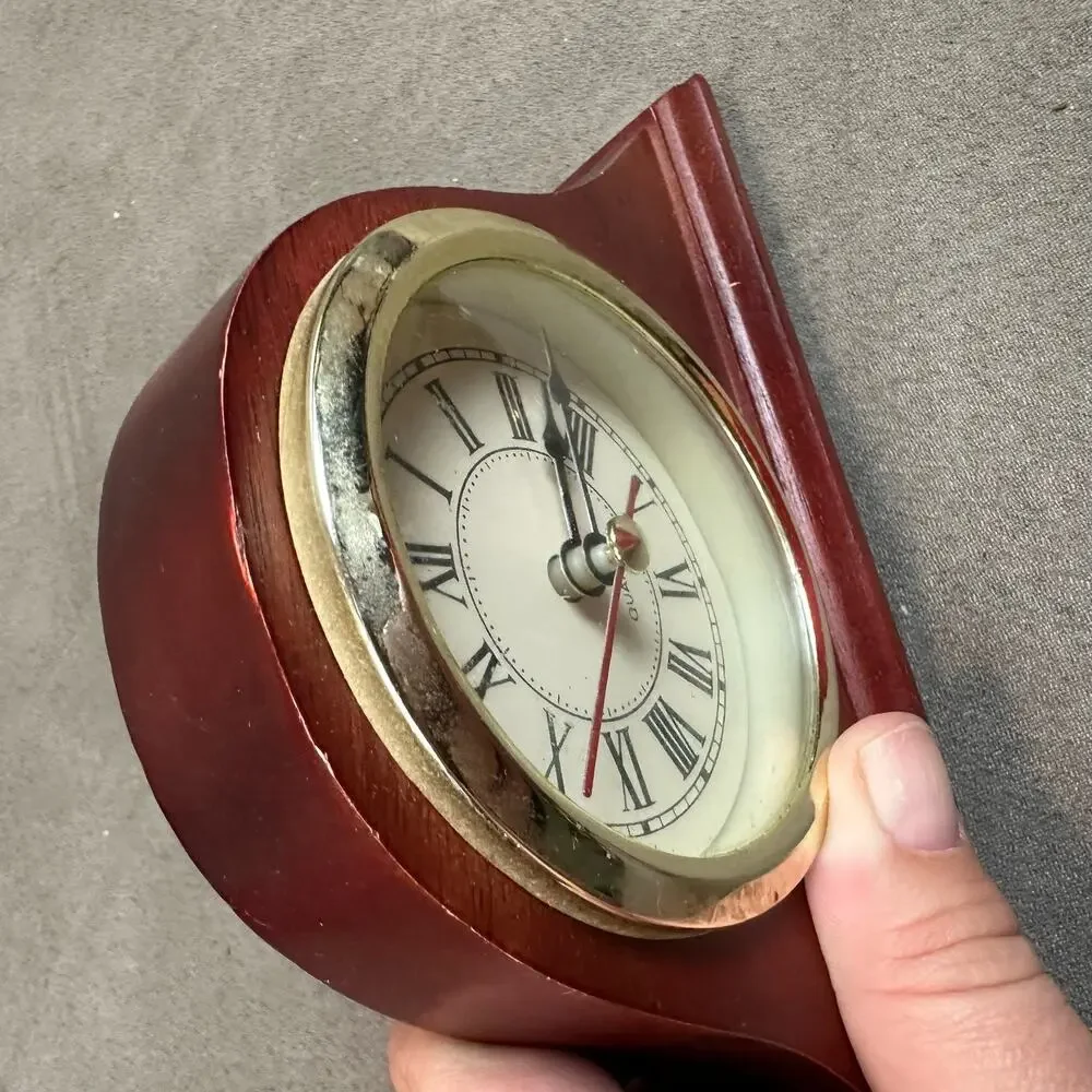 International Silver Co 1995 Vintage Mantel Clock Home Decor Mantle